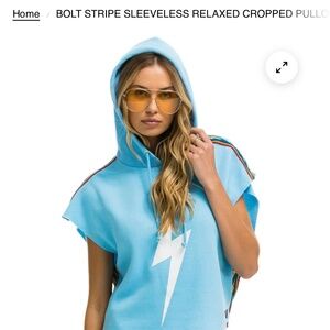 Aviator Nation cropped hoodie